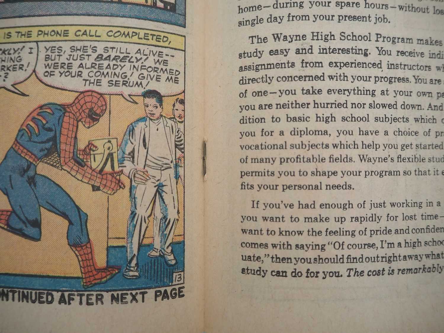AMAZING SPIDER-MAN #33 - (1966 - MARVEL) - Classic Steve Ditko Spider-Man cover + Spider-Man battles - Image 7 of 9