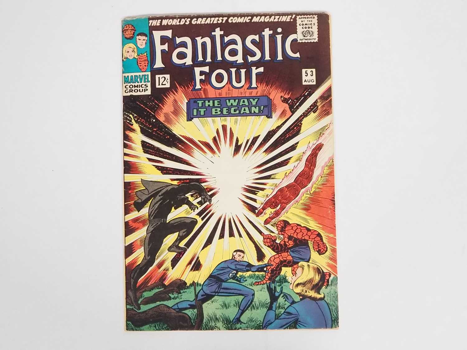 FANTASTIC FOUR #53 (1966 - MARVEL) - First appearance and origin of Klaw, the second appearance