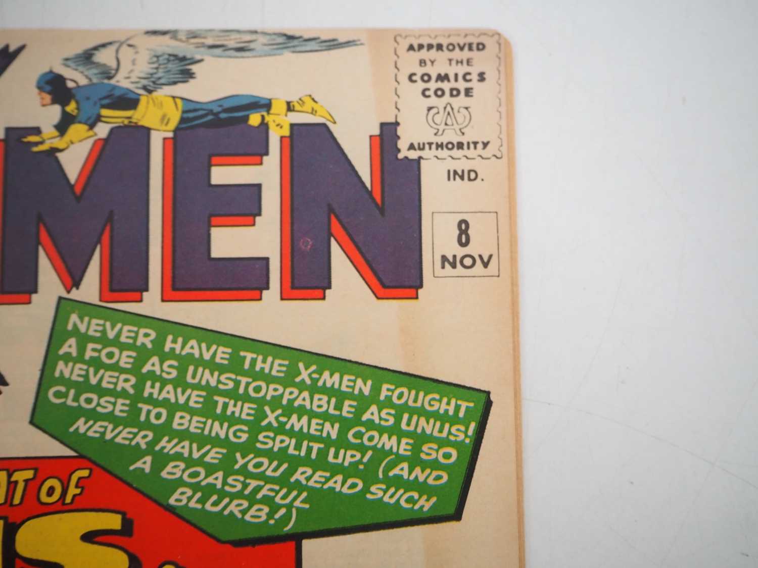 X-MEN #8 (1964 - MARVEL) - Includes the first appearance of Unus the Untouchable + the first time - Image 2 of 11