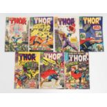 THOR #138, 139, 140, 141, 142, 143 + ANNUAL #2 (7 in Lot) - (1966/1967 - MARVEL - US & UK Price