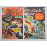 FANTASTIC FOUR #22 & 23 (2 in Lot) - (1964 - MARVEL - UK Price Variant) - Includes the second