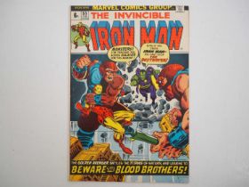 IRON MAN #55 - (1973 - MARVEL - UK Price Variant) KEY Bronze Age Book with multiple First