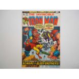 IRON MAN #55 - (1973 - MARVEL - UK Price Variant) KEY Bronze Age Book with multiple First