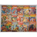 SAVAGE SWORD OF CONAN #1 to 18 (18 in Lot) - (1975 - MARVEL UK) - Full complete run of the weekly