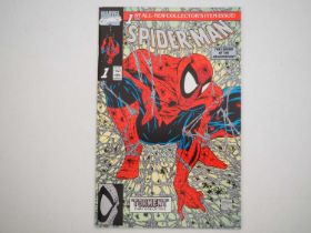 SPIDER-MAN #1 PLATINUM EDITION (1990 - MARVEL) - Retailer exclusive variant sent to stores as a