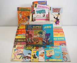 GOLD KEY CARTOON LOT (190+ in Lot) - Titles include Hanna-Barbera Super TV Heroes, Road Runner,