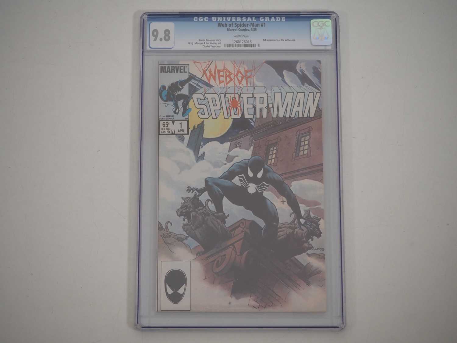 WEB OF SPIDER-MAN #1 (1985 - MARVEL) - GRADED 9.8(NM/MINT) by CGC - First issue of the third ongoing