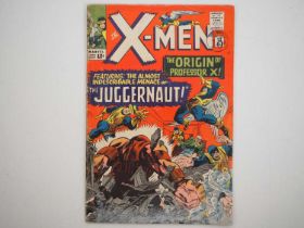 X-MEN #12 (1965 - MARVEL) - First appearance & Origin of Juggernaut + Origin of Professor X - Jack