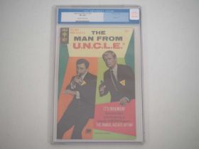 MAN FROM UNCLE #15 (1967 - GOLD KEY) - GRADED 8.5 (VF+) by CGC - 'The Animal Agents Affair!' - Photo