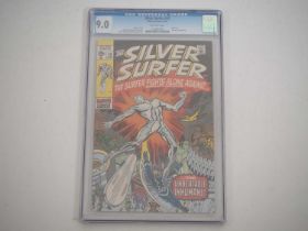 SILVER SURFER #18 (1970 - MARVEL) - GRADED 9.0 (VF/NM) by CGC - First battle with the Inhumans and