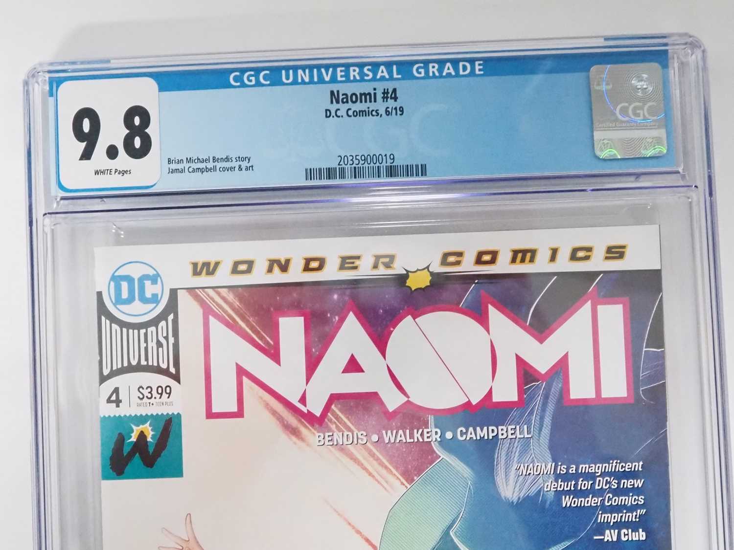 NAOMI #1, 2, 3, 4, 5 (5 in Lot) - (2019 - DC) - ALL GRADED 9.8 (NM/MINT) by CGC - First - Image 6 of 7