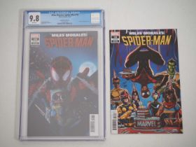 MILES MORALES: SPIDER-MAN #18 ( Rahzzah Variant Cover GRADED 9.8 by CGC) + (MARVEL 80th