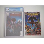 MILES MORALES: SPIDER-MAN #18 ( Rahzzah Variant Cover GRADED 9.8 by CGC) + (MARVEL 80th