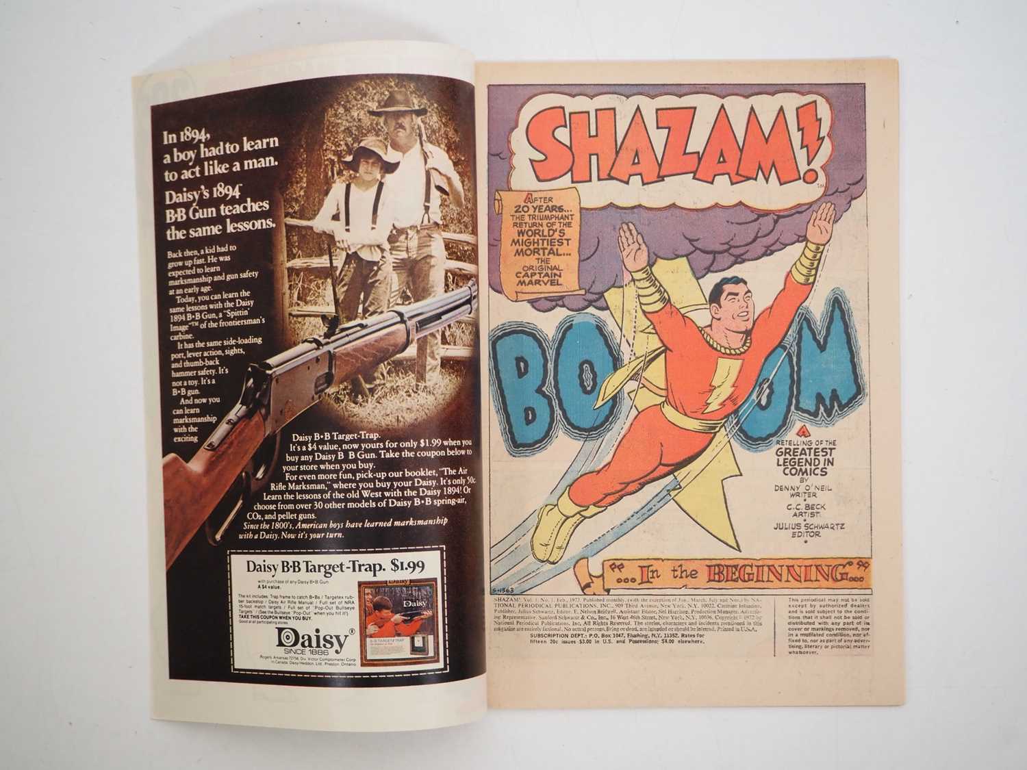 SHAZAM: THE ORIGINAL CAPTAIN MARVEL #1 (1973 - DC) - Captain Marvel, Captain Marvel Jr., Mary Marvel - Image 3 of 9