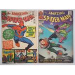 AMAZING SPIDER-MAN #38 & 39 (2 in Lot) - (1966 - MARVEL - US & UK Price Variant) - Includes the