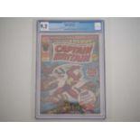 CAPTAIN BRITAIN #1 (1976 - MARVEL UK) - GRADED 9.2 (NM-) by CGC - Dated October 13th - FREE GIFT