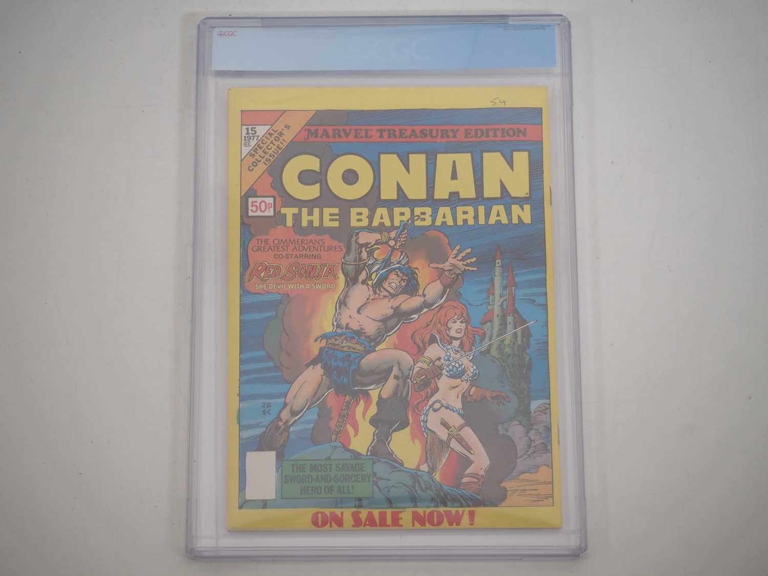 CAPTAIN BRITAIN #38 (1977 - MARVEL UK) - GRADED 9.0 (VF/NM) by CGC - Dated June 29th - Includes - Image 2 of 3