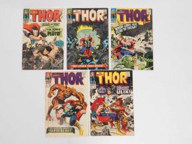 THOR #128, 131, 132, 135, 137 (5 in Lot) - (1966/1967 - MARVEL - UK Price Variant) - Includes the
