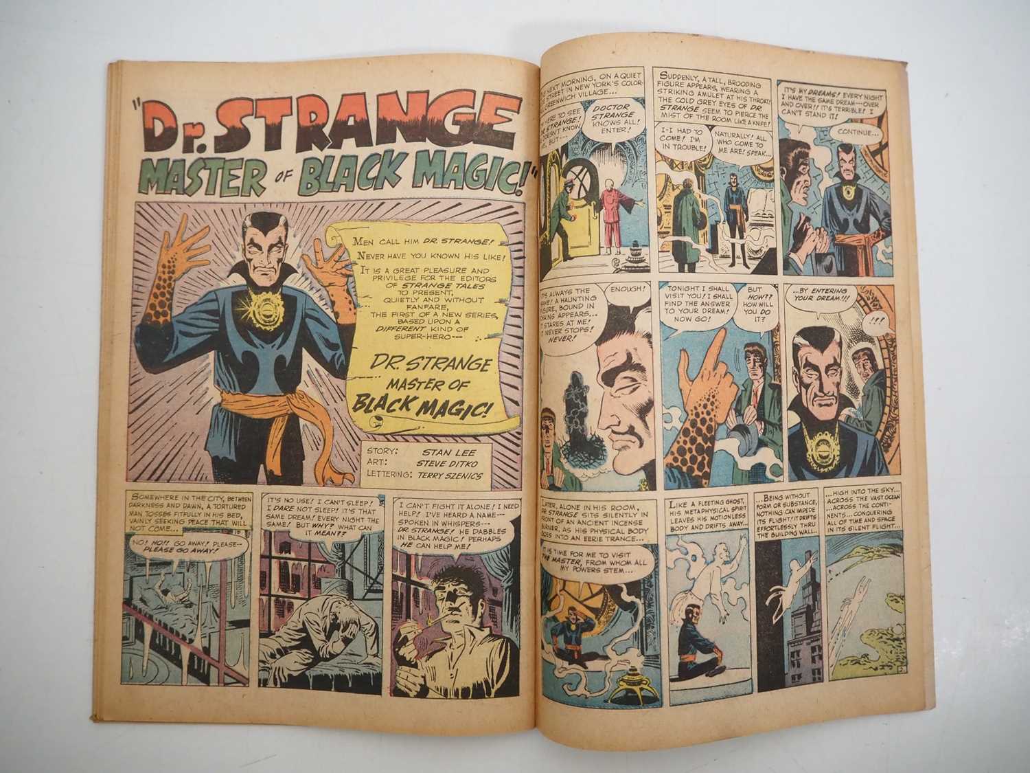 STRANGE TALES #110 (1963 - MARVEL) KEY HOT BOOK - First appearance of Doctor Strange + First - Image 30 of 35