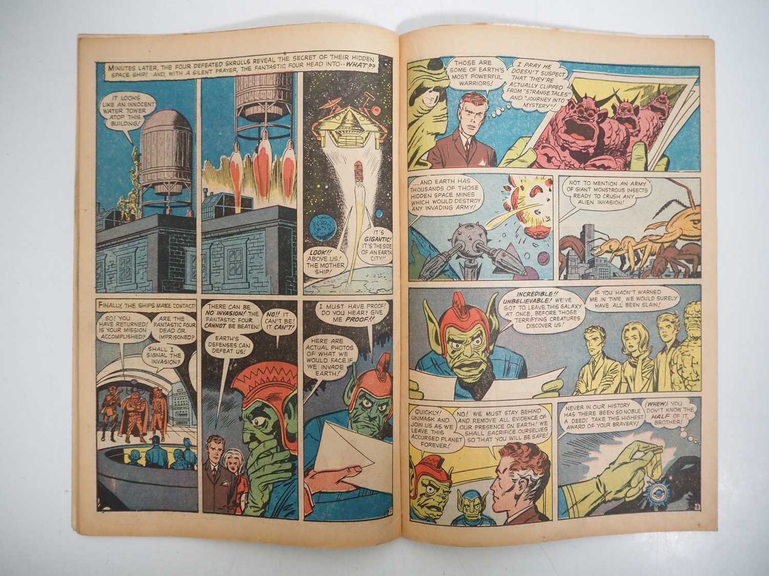 FANTASTIC FOUR #2 (1962 - MARVEL) - The first team appearance of the Skrulls + the second team - Image 18 of 28