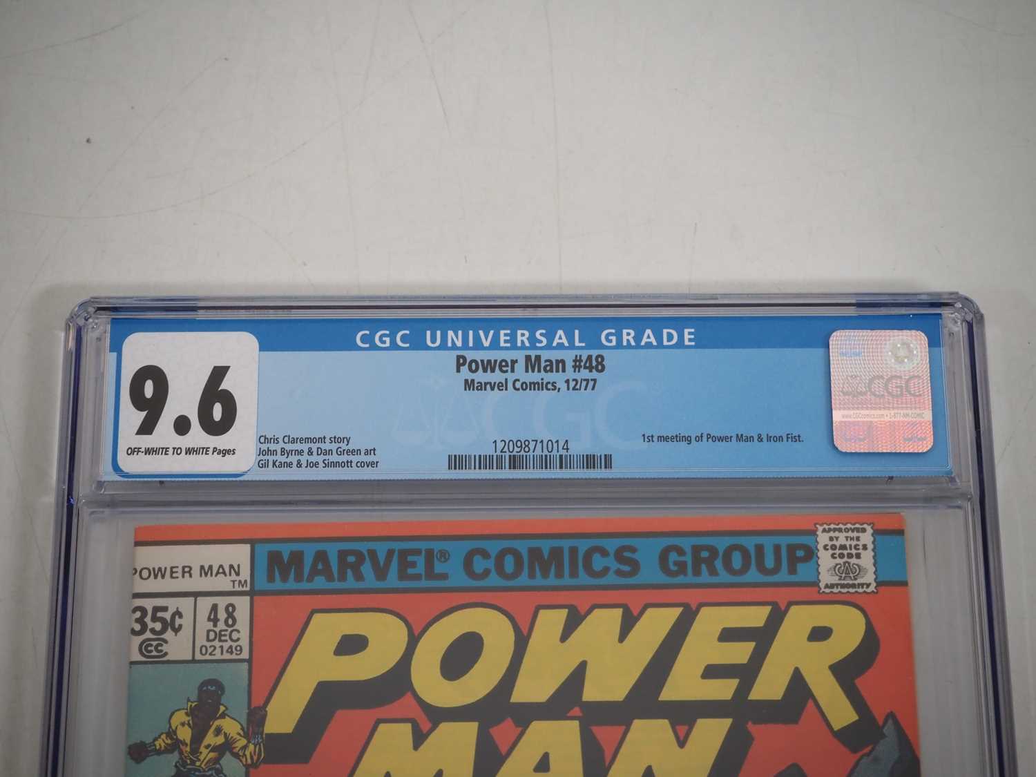 POWER MAN #48 (1977 - MARVEL) - GRADED 9.6(NM+) by CGC - Includes the first meeting of Power Man & - Image 3 of 4