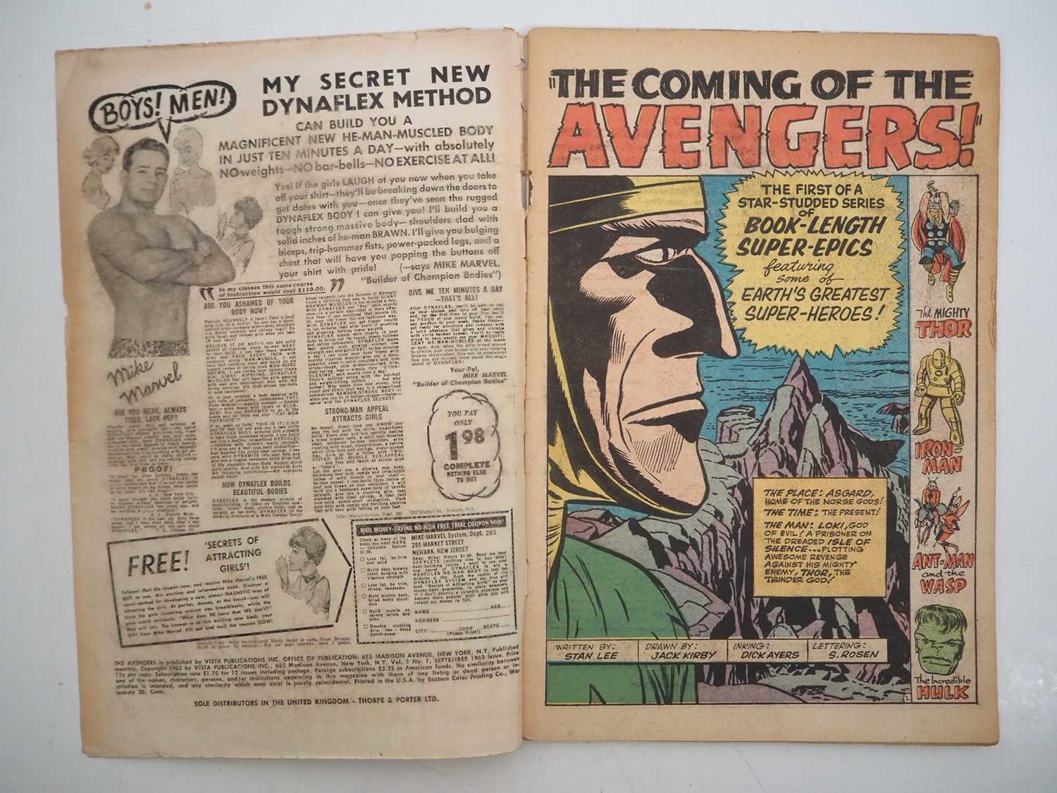 AVENGERS #1 - (1963 - MARVEL - UK Price Variant) - KEY Comic Book - First appearance of the Avengers - Image 7 of 29