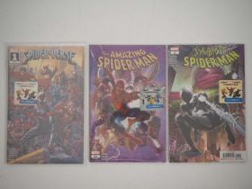 WALMART LOT (9 in Lot) - Three sealed Walmart '3-packs' which includes SPIDER-VERSE #1 (Variant