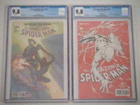 AMAZING SPIDER-MAN #798 STANDARD + LAND VARIANT COVER (2 in Lot) GRADED 9.8 (NM/MINT) by CGC - (2018