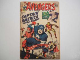 AVENGERS #4 (1964 - MARVEL - UK Price Variant) - KEY MARVEL BOOK - First Silver Age appearance of