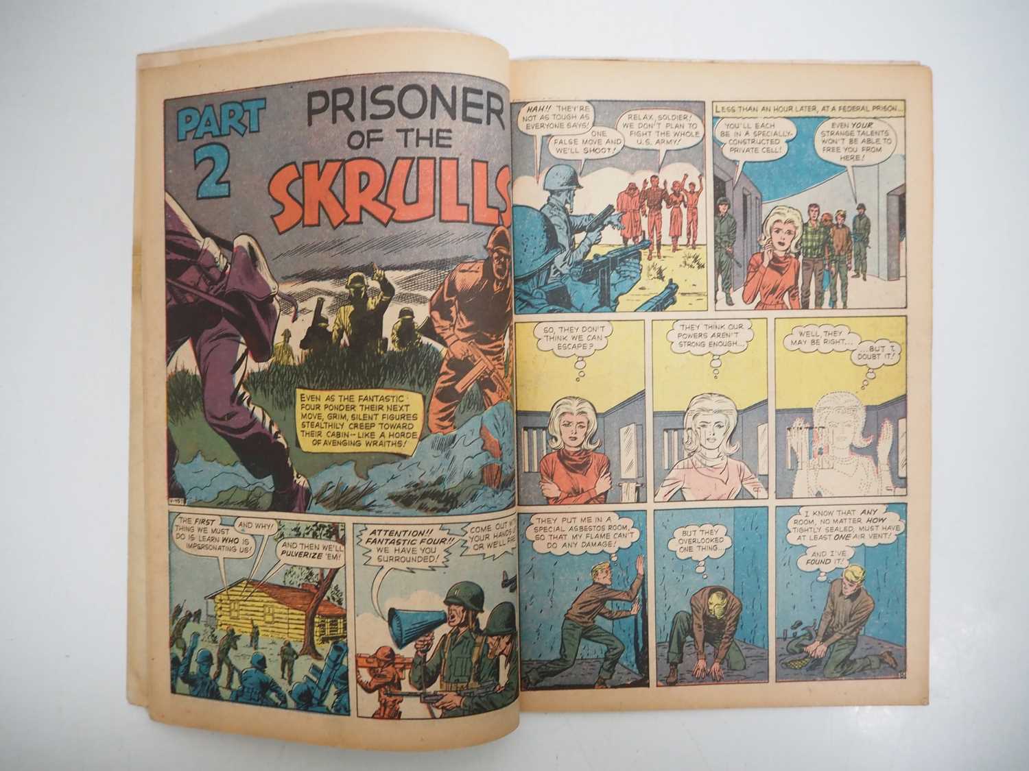 FANTASTIC FOUR #2 (1962 - MARVEL) - The first team appearance of the Skrulls + the second team - Image 10 of 28