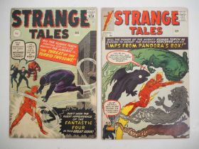 STRANGE TALES #106 & 109 (2 in Lot) - (1963 - MARVEL - UK Price Variant) - Includes the first