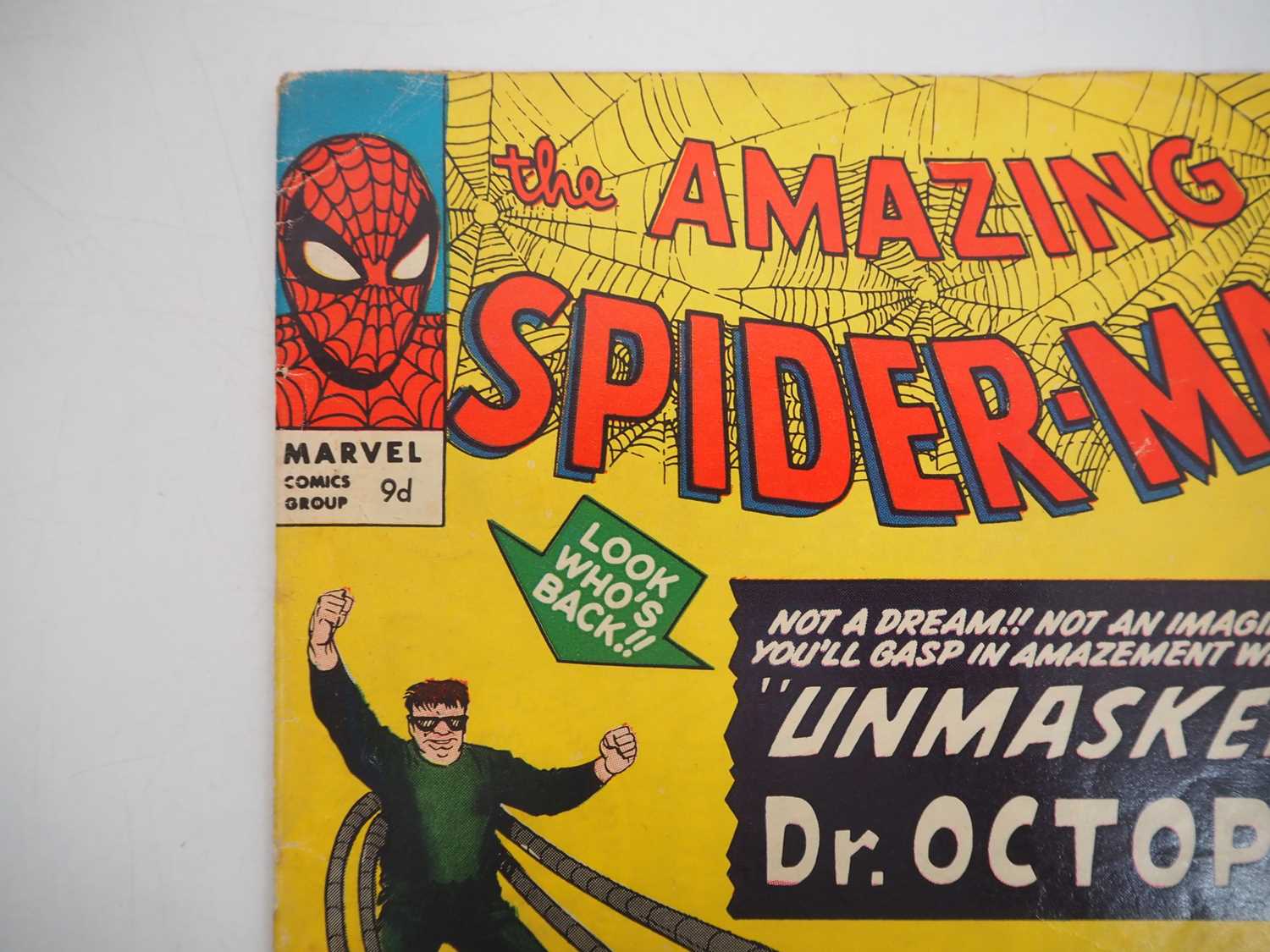 AMAZING SPIDER-MAN #12 - (1964 - MARVEL - UK Price Variant) - Unmasked by Doctor Octopus - Steve - Image 2 of 13