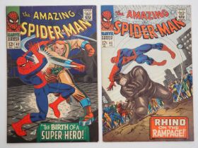 AMAZING SPIDER-MAN #42 & 43 (2 in Lot) - (1966 - MARVEL) - Includes the second and third appearances