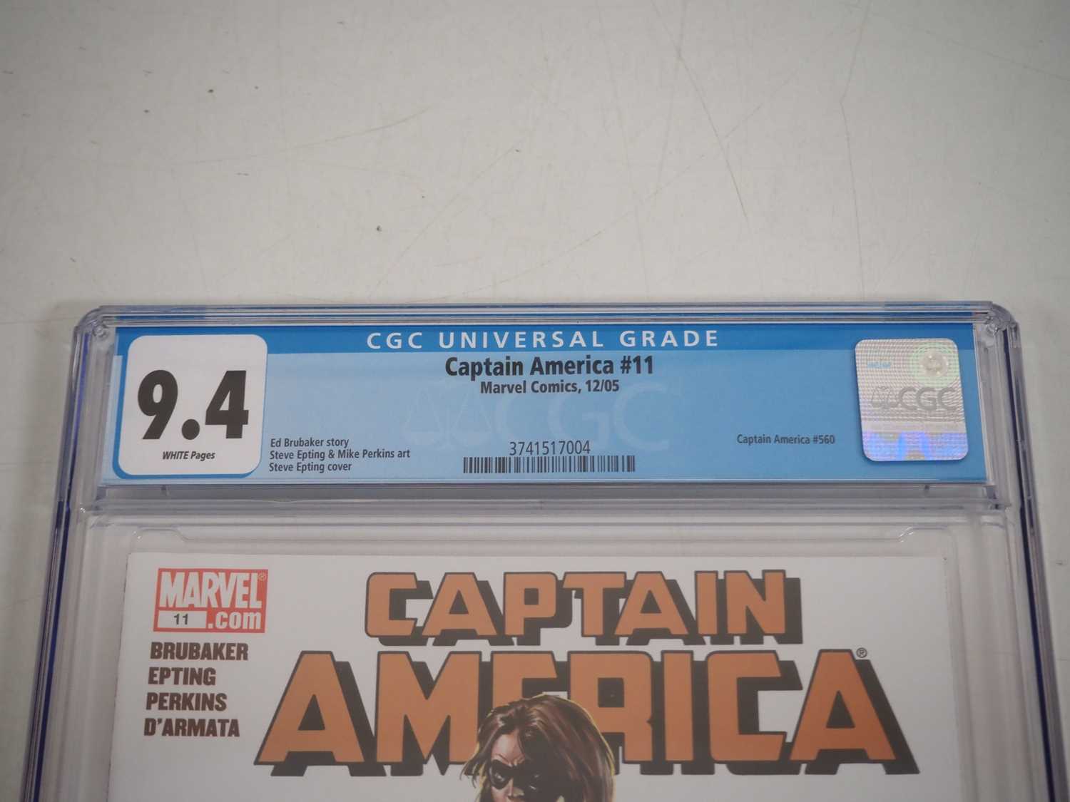 CAPTAIN AMERICA VOL.5 #11 GRADED 9.4 (NM) by CGC & #14 (2 in Lot) - (2005/2006 - MARVEL) - - Image 3 of 4