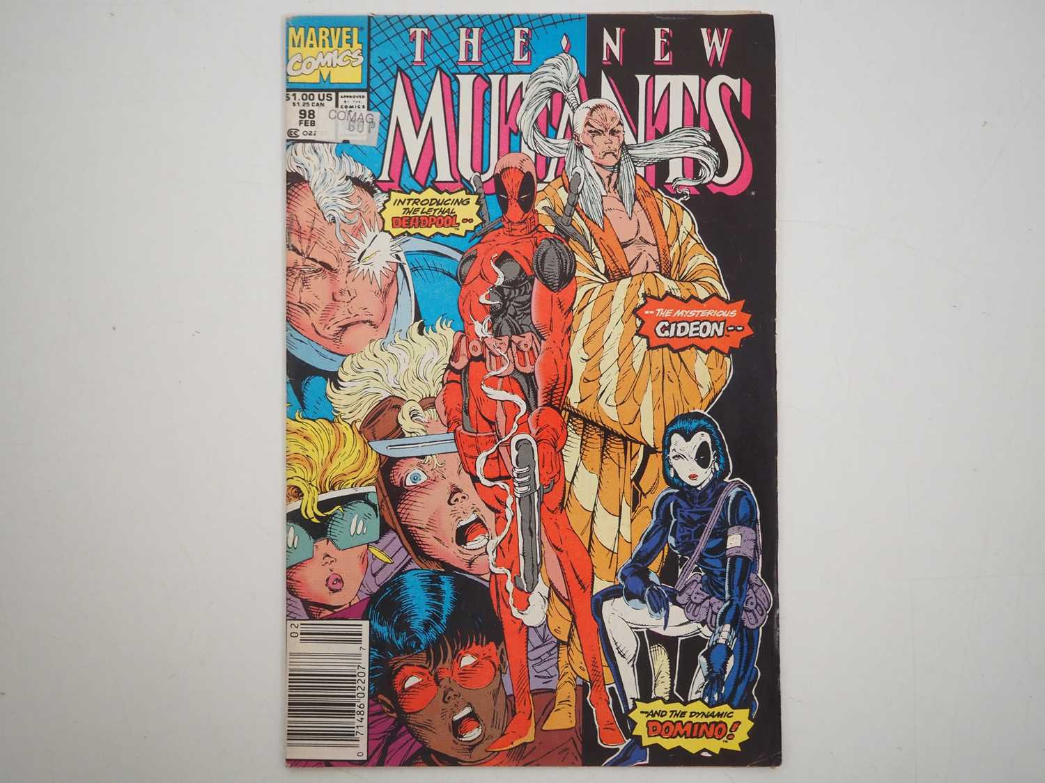 NEW MUTANTS #98 - (1991 - MARVEL) - KEY BOOK & CHARACTER - First appearance of Deadpool + First