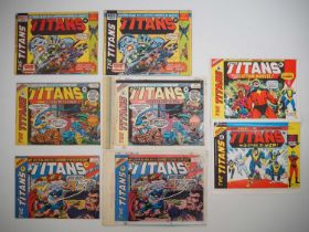 THE TITANS PRINTERS PROOF LOT (7 in Lot) - Lot contains the following printers proof items: A