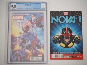 MARVEL POINT ONE #1 GRADED 9.8 (NM/MINT) by CGC & NOVA VOL. 5 #1 (2 in Lot) - (2011/2013 - MARVEL) -