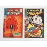 AMAZING SPIDER-MAN #50 & 51 (2 in Lot) - (1967 - MARVEL - UK Price Variant) - RED HOT KEY Book &