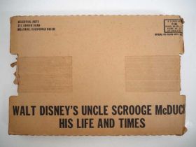 UNCLE SCROOGE McDUCK - HIS LIFE AND TIMES (1981 - CELESTIAL ARTS) - First Edition SIGNED and