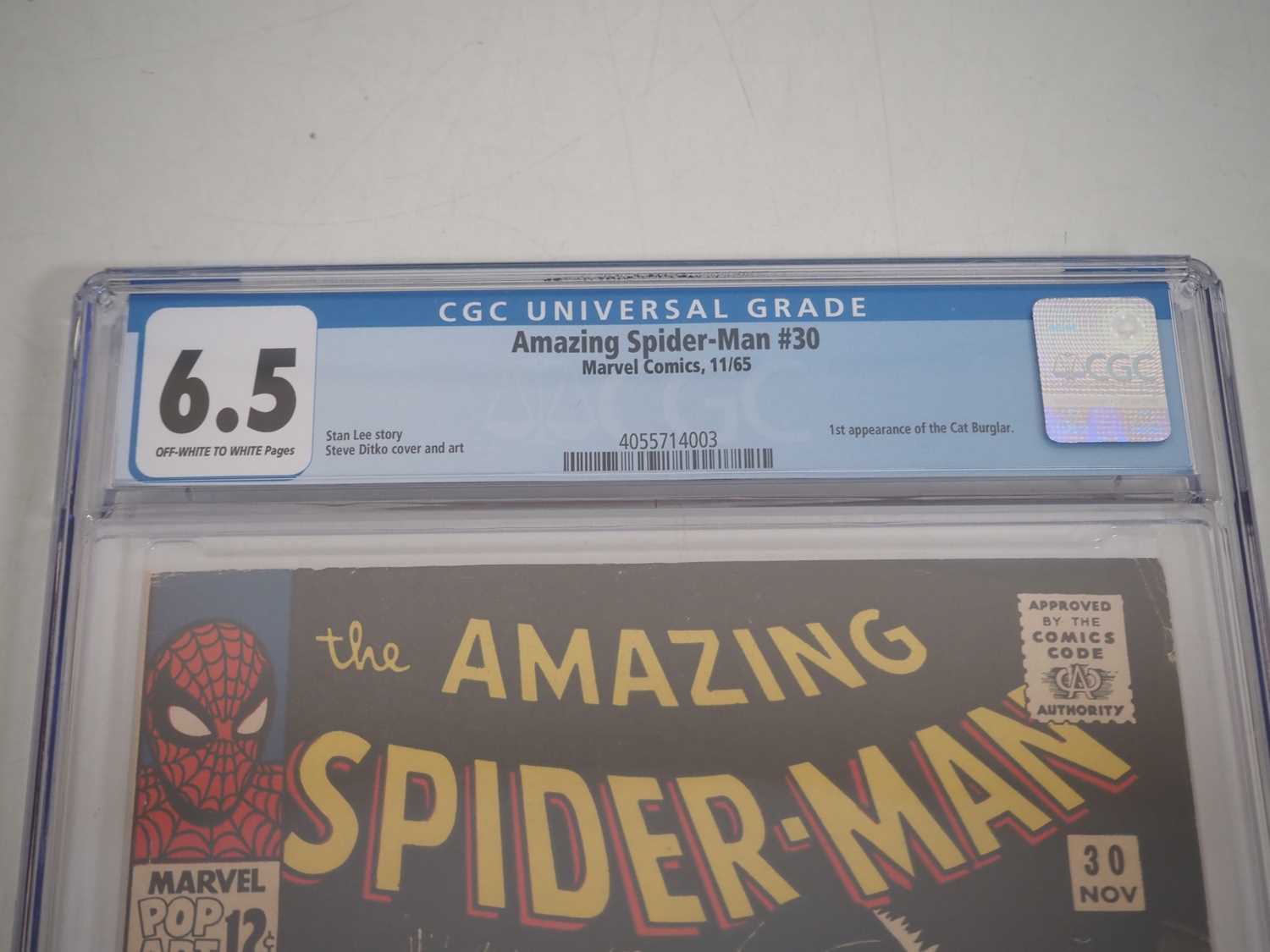 AMAZING SPIDER-MAN #30 (1965 - MARVEL) - GRADED 6.5 (FN+) by CGC - Includes the first appearance - Image 3 of 4