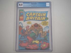 CAPTAIN BRITAIN #32 (1977 - MARVEL UK) - GRADED 8.0 (VF) by CGC - Dated May 18th - Ron Wilson, Bob