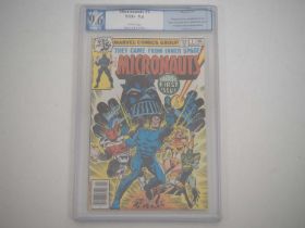 MICRONAUTS #1 (1979 - MARVEL) - GRADED 9.6 (NM+) by PGX - Includes the first team appearance of