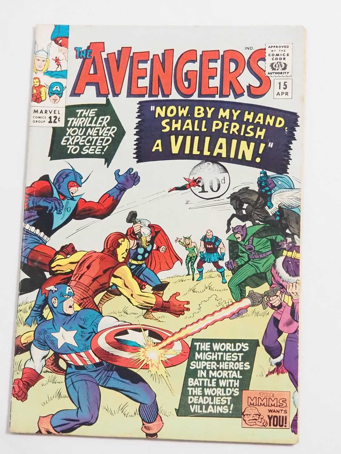 AVENGERS #13 & 15 (2 in Lot) - (1965 - MARVEL) - Includes the first appearance of Count Nefaria + - Image 4 of 4