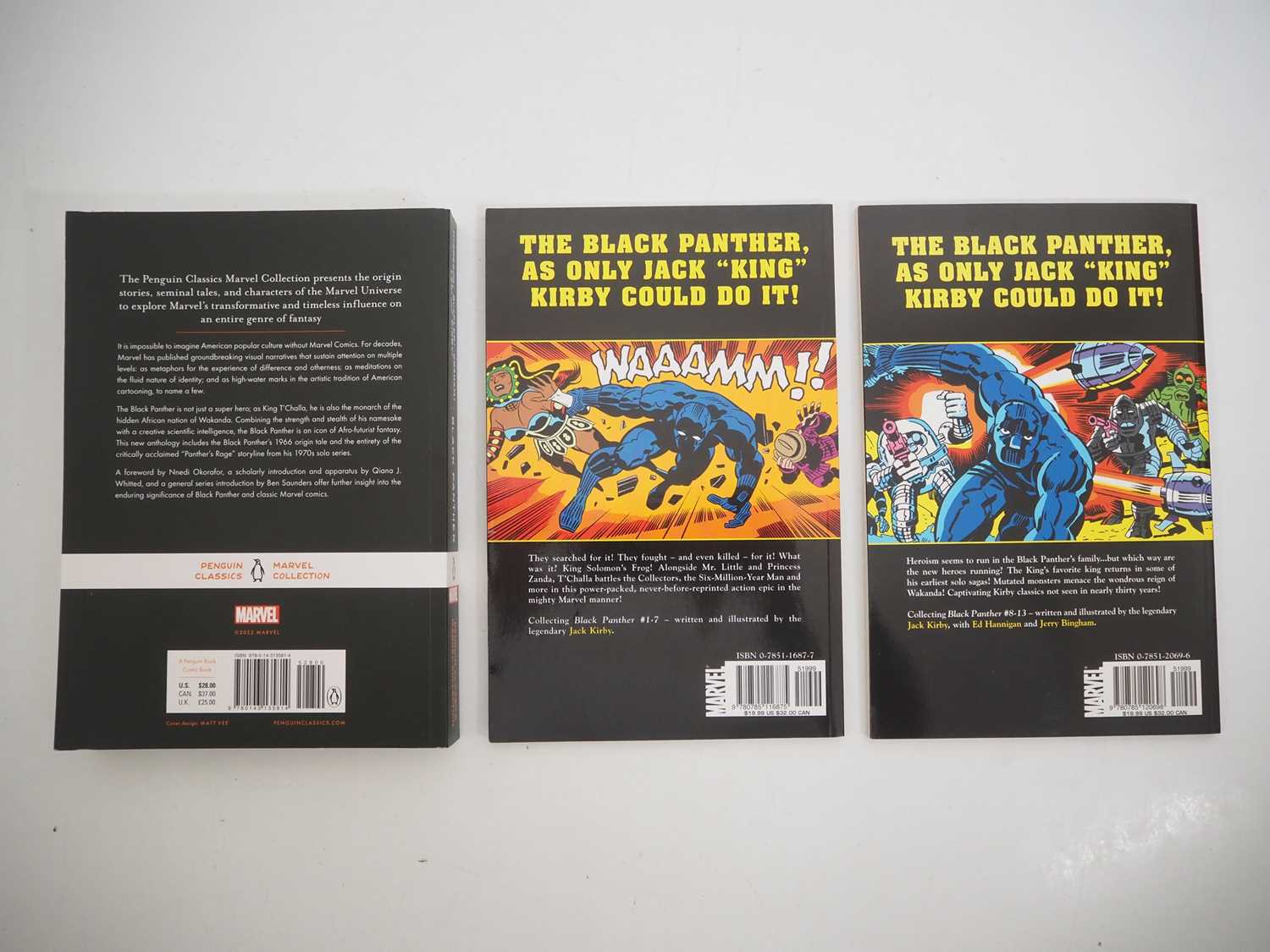 BLACK PANTHER TRADE PAPERBACK LOT (3 in Lot) - Includes BLACK PANTHER (2022 - PENGUIN CLASSICS - Image 2 of 3