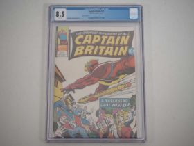 CAPTAIN BRITAIN #39 (1977 - MARVEL UK) - GRADED 8.5 (VF+) by CGC - Dated July 6th - Includes