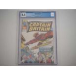 CAPTAIN BRITAIN #39 (1977 - MARVEL UK) - GRADED 8.5 (VF+) by CGC - Dated July 6th - Includes