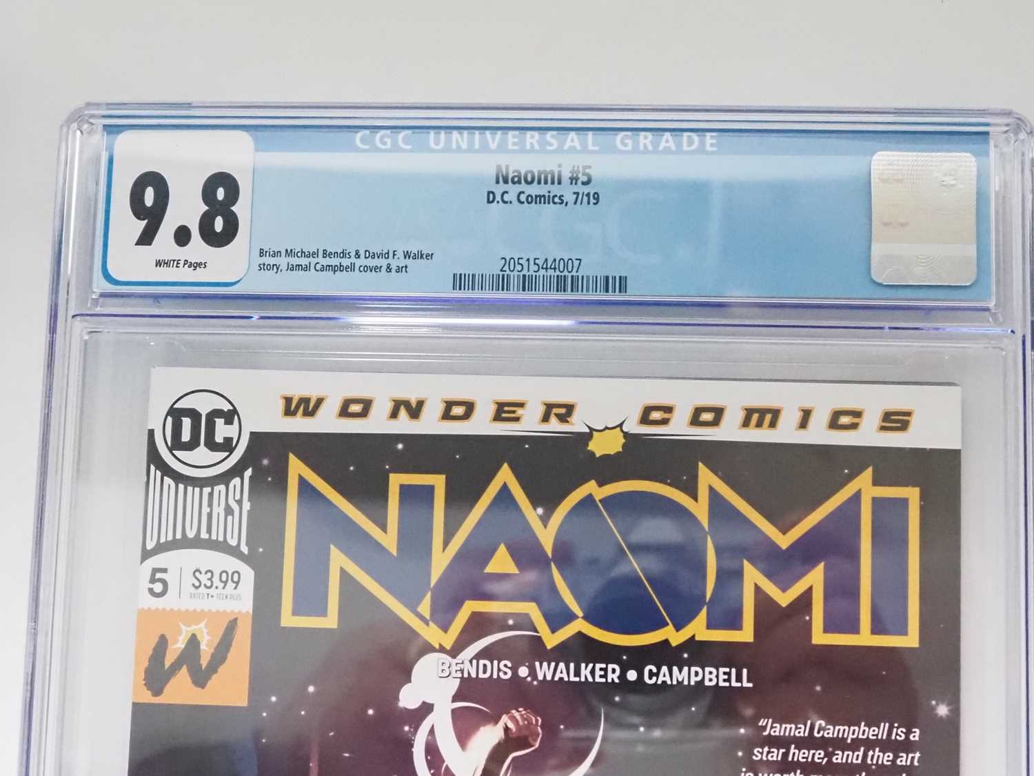 NAOMI #1, 2, 3, 4, 5 (5 in Lot) - (2019 - DC) - ALL GRADED 9.8 (NM/MINT) by CGC - First - Image 7 of 7