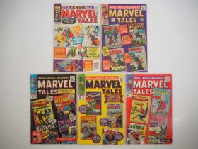 MARVEL TALES VOL. 2 #2, 3, 5, 6, 7 (5 in Lot) - (1965/1967 - MARVEL) - Includes reprints of X-Men #