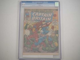CAPTAIN BRITAIN #17 (1977 - MARVEL UK) - GRADED 9.2 (NM-) by CGC - Dated February 2nd - Captain