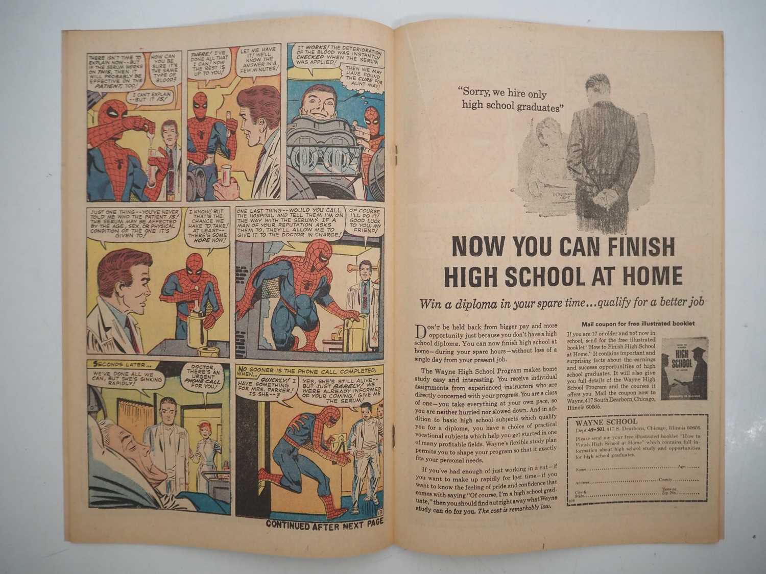AMAZING SPIDER-MAN #33 - (1966 - MARVEL) - Classic Steve Ditko Spider-Man cover + Spider-Man battles - Image 5 of 9
